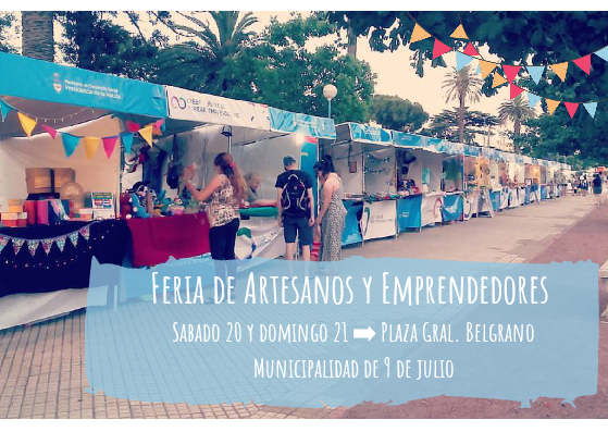 Feria De Artesanos Y Emprendedores Diario El De Julio