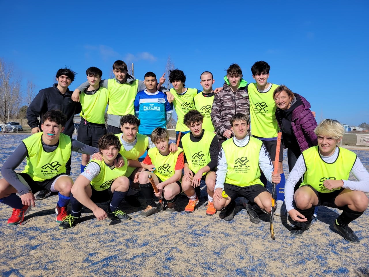 Bonaerenses el Club San Martín les deseó éxitos a los deportistas